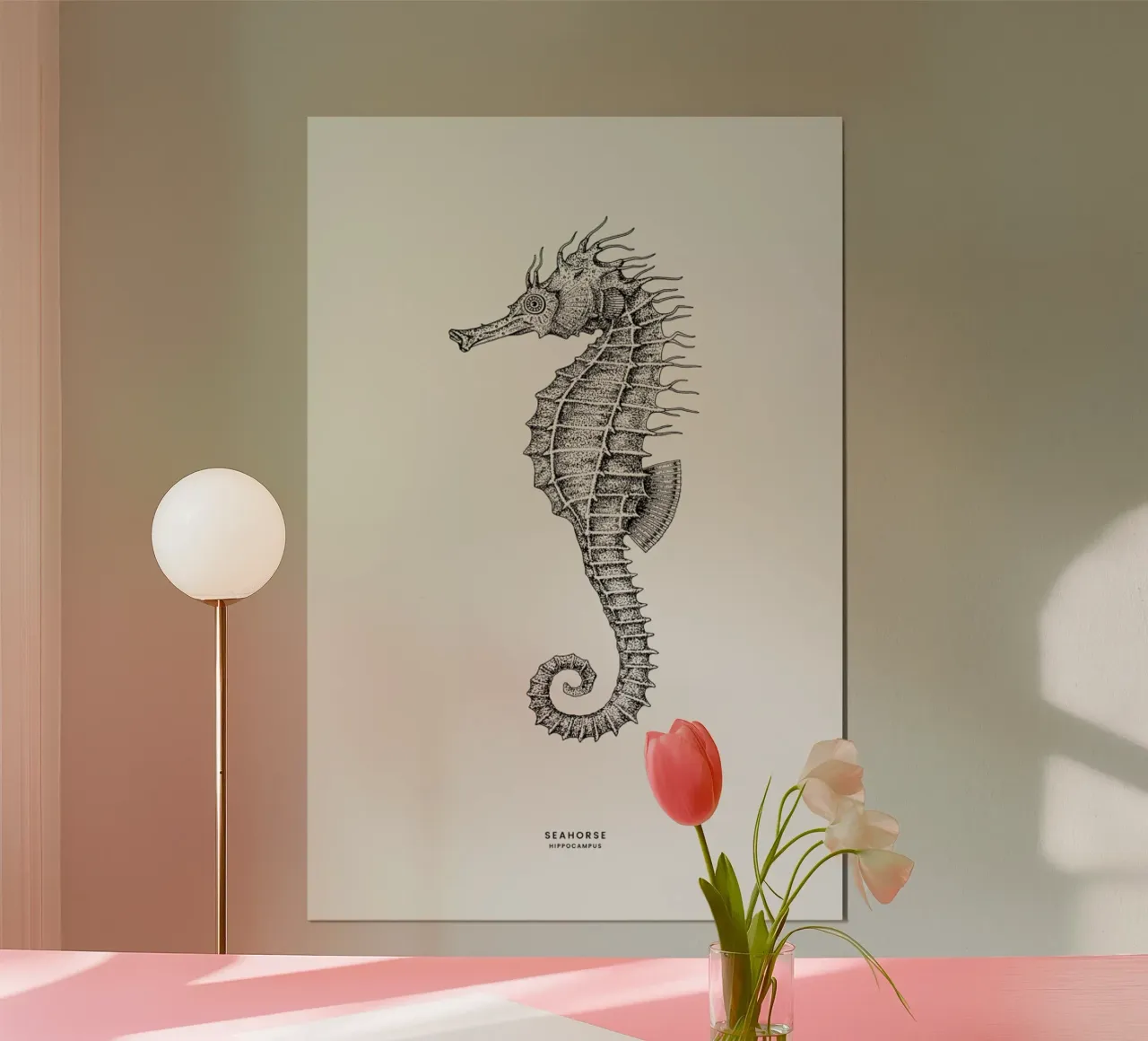 Seahorse carta hahnemühle da Flora & Fauna