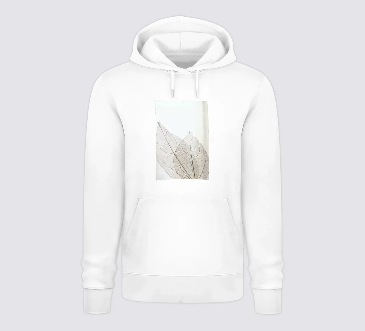 Skeleton Leaves felpa con cappuccio da Babett Schultze