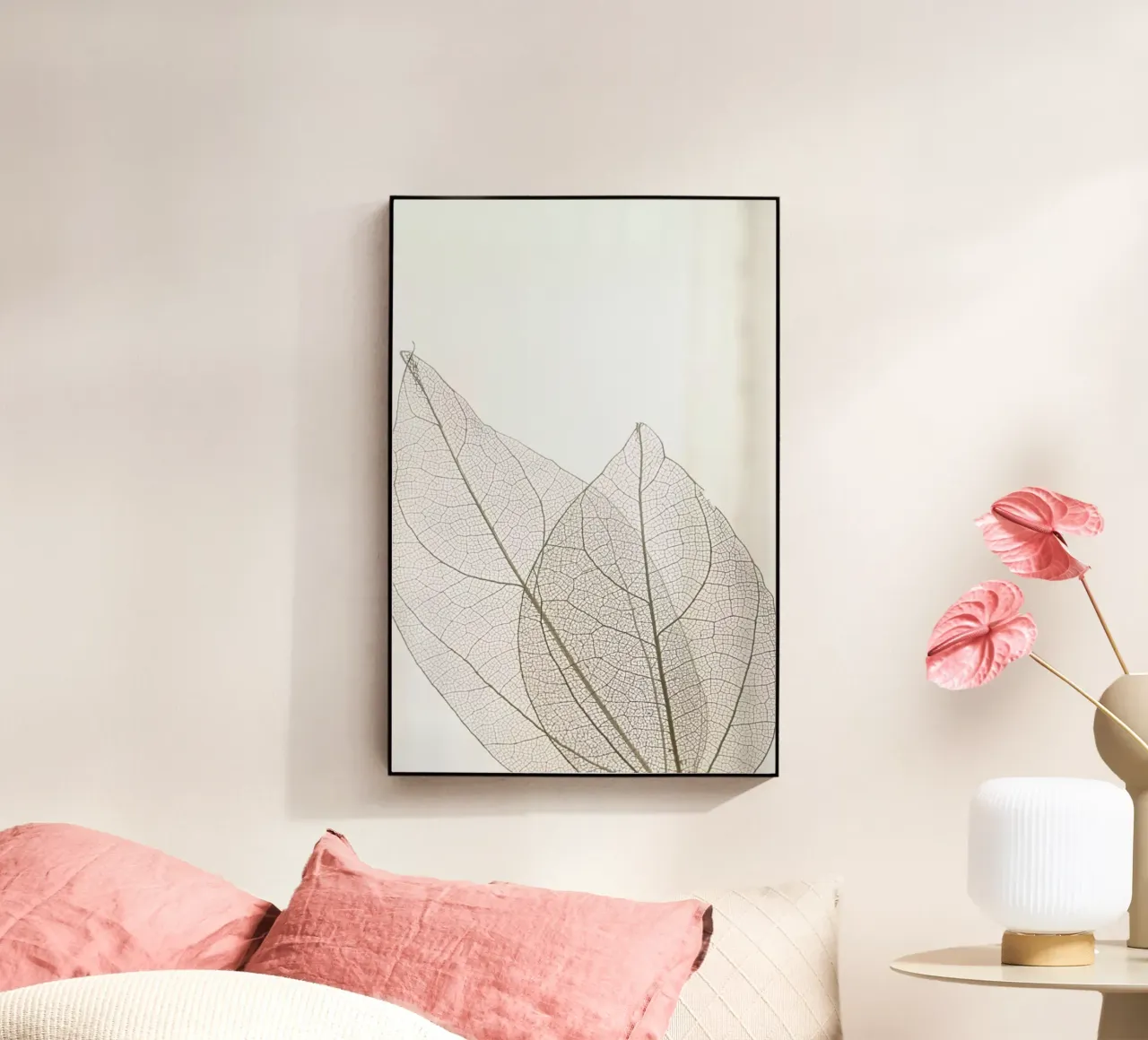 Skeleton Leaves plexiglass da Babett Schultze