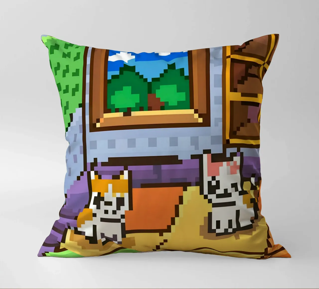 Due gatti da interno cuscino da DOG AND CAT