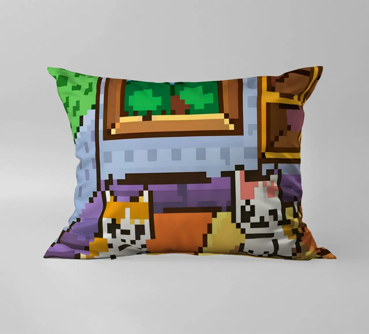 Due gatti da interno cuscino da DOG AND CAT