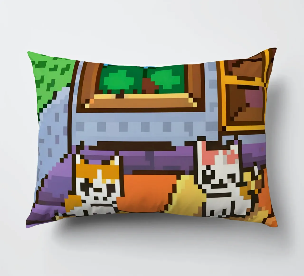 Due gatti da interno cuscino da DOG AND CAT