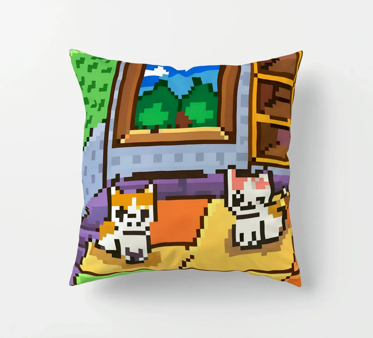 Due gatti da interno cuscino da DOG AND CAT