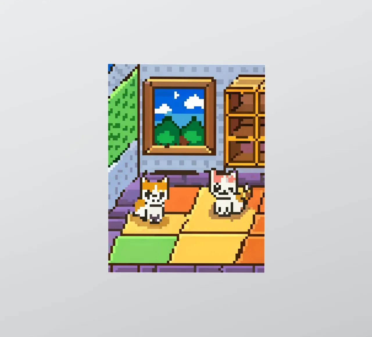 Two Indoor Cats sticker by DOG AND CAT