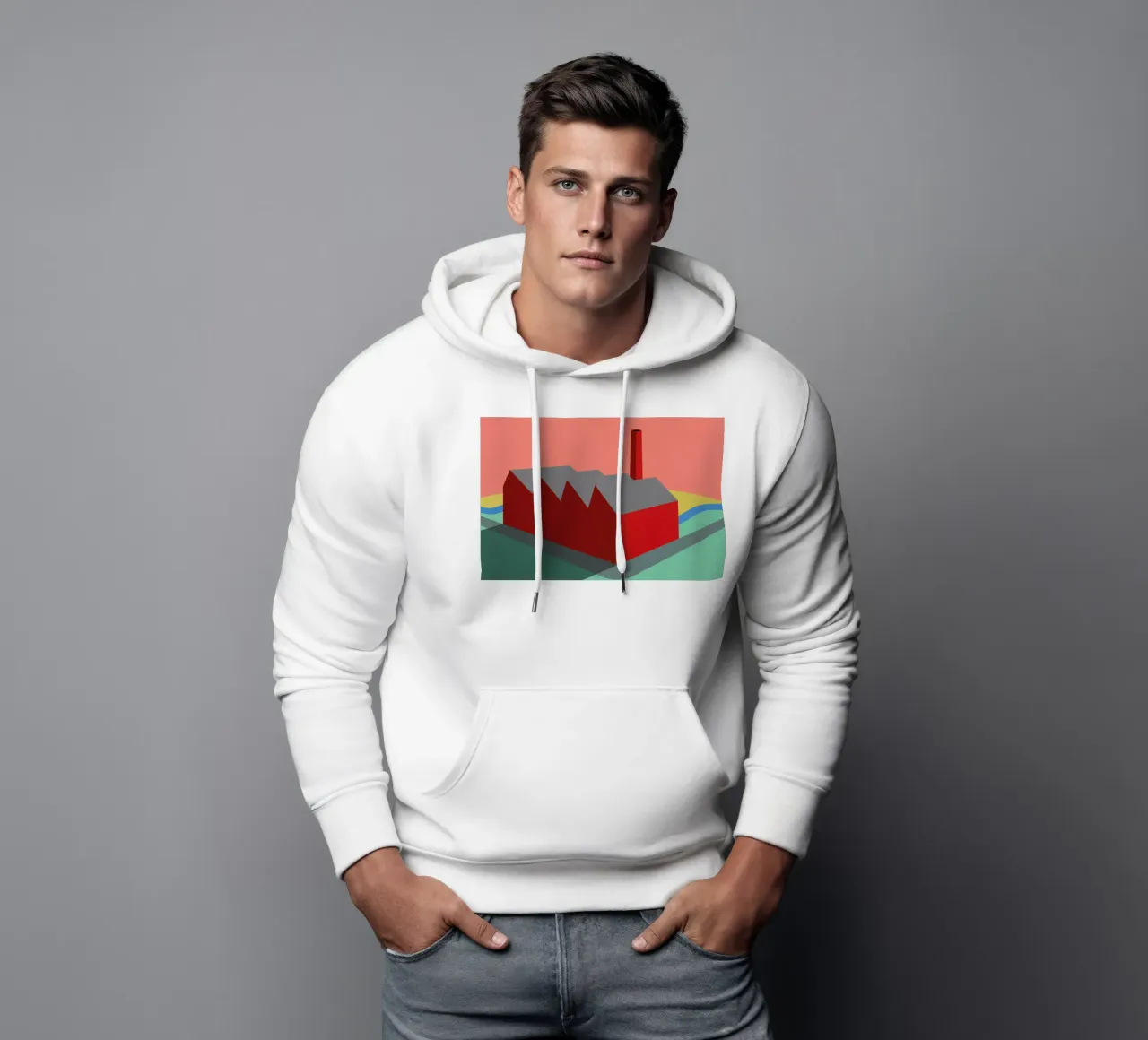 Sunset Factory felpa con cappuccio da Rosi Feist