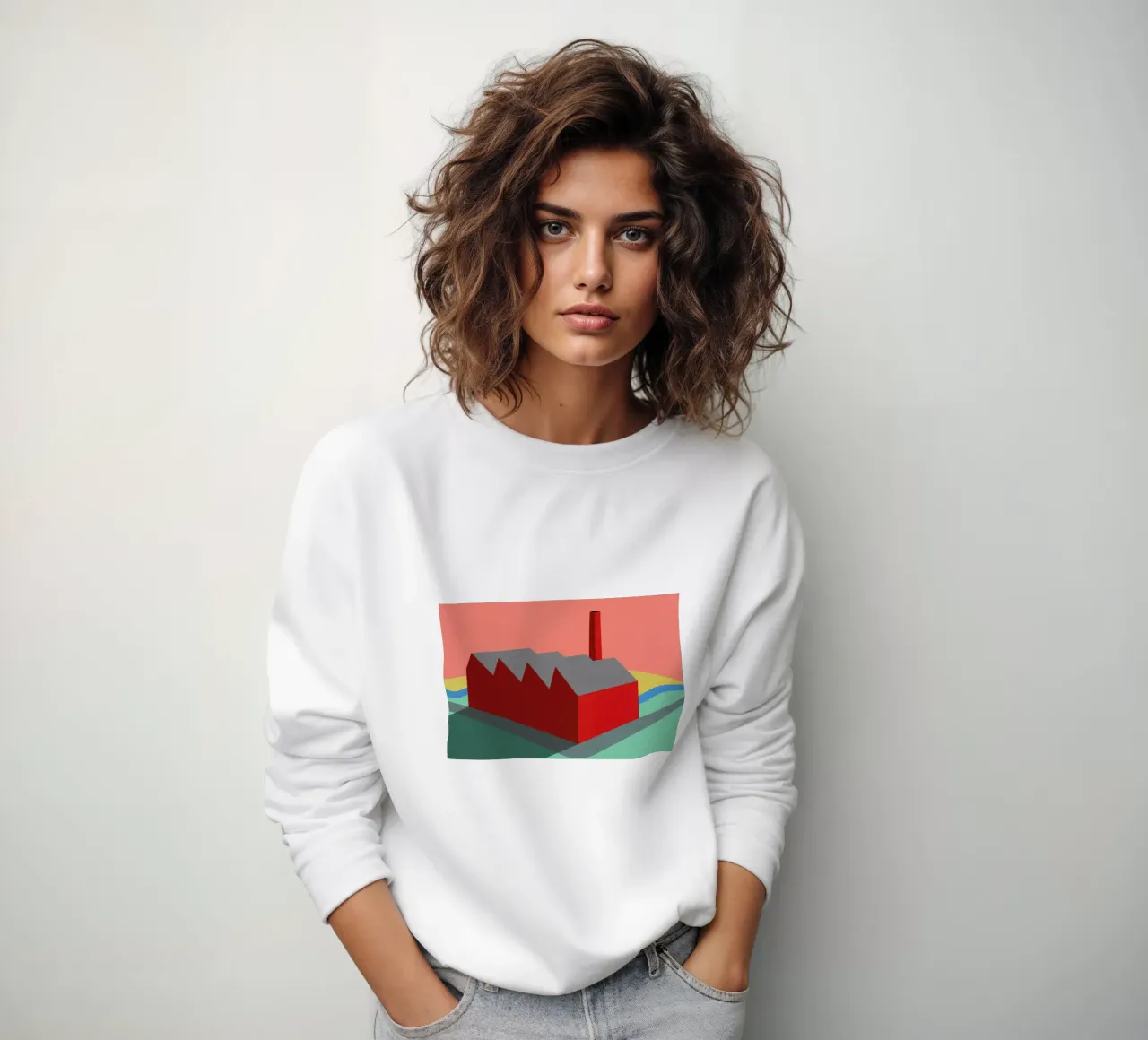 Sunset Factory felpa da Rosi Feist