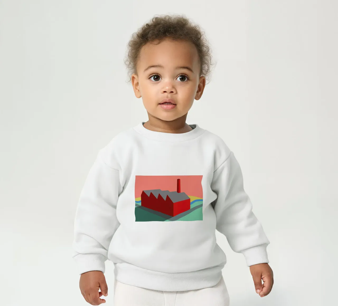 Sunset Factory baby sweatshirt by Rosi Feist