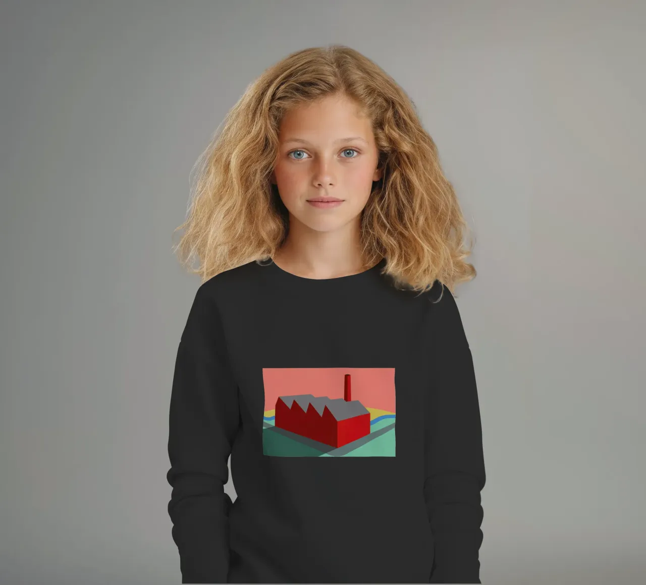 Sunset Factory felpa bambino da Rosi Feist