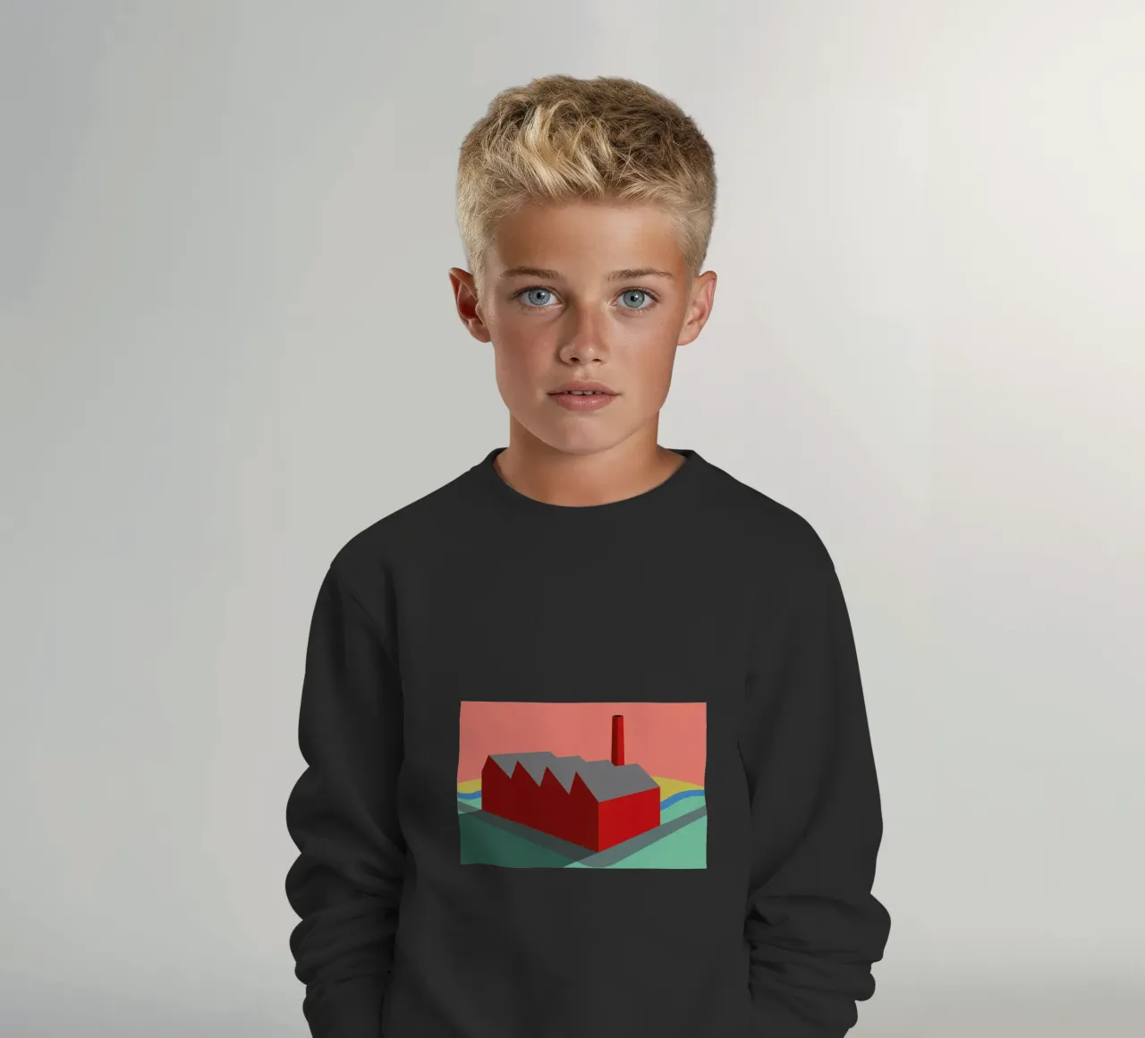 Sunset Factory felpa bambino da Rosi Feist