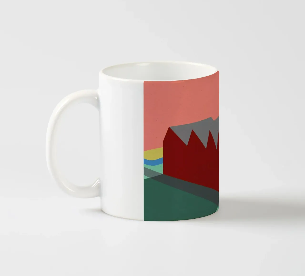 Sunset Factory tazza in ceramica da Rosi Feist