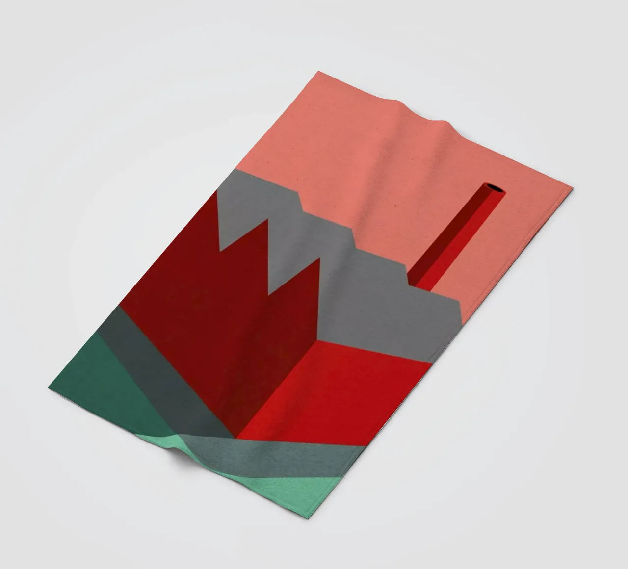 Sunset Factory coperta in pile da Rosi Feist