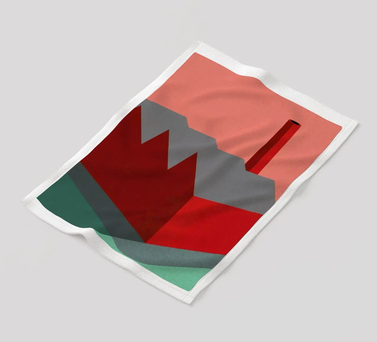 Sunset Factory coperta in pile da Rosi Feist