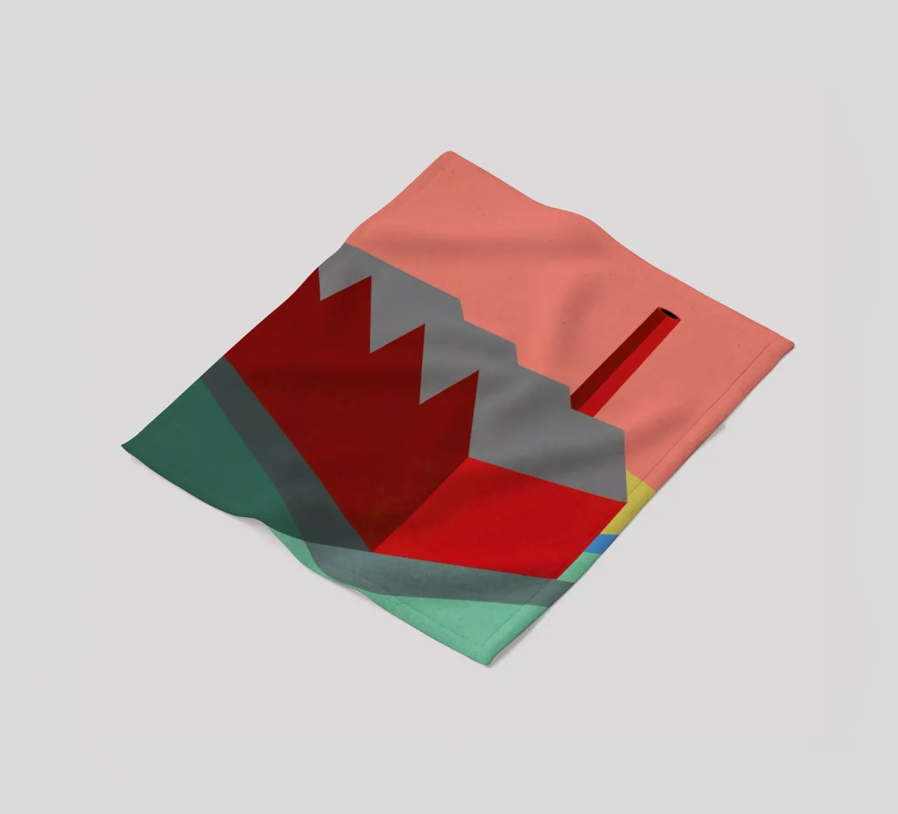 Sunset Factory coperta in pile da Rosi Feist