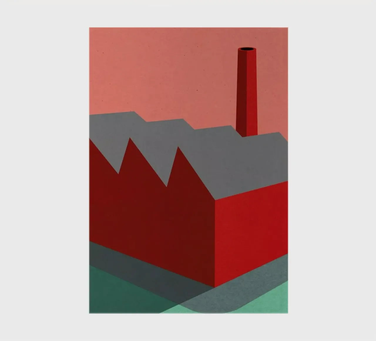 Sunset Factory notebook by Rosi Feist