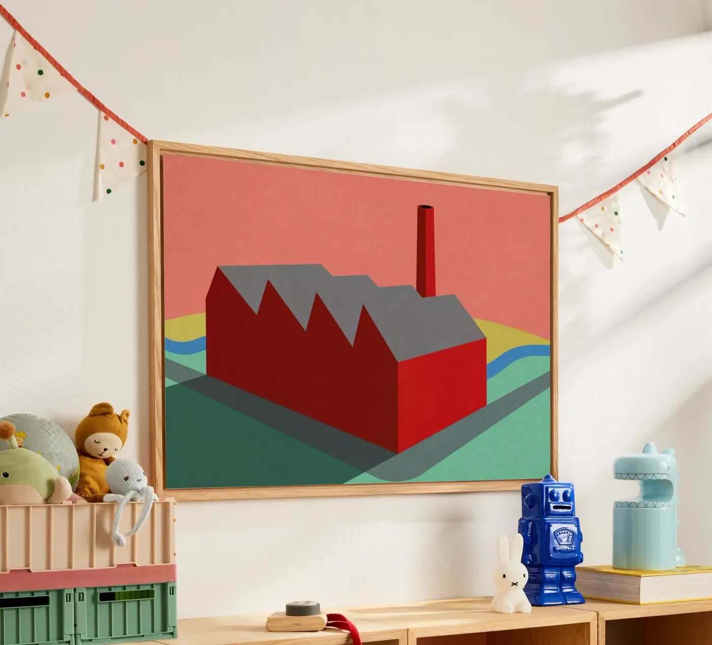 Sunset Factory plexiglas de Rosi Feist