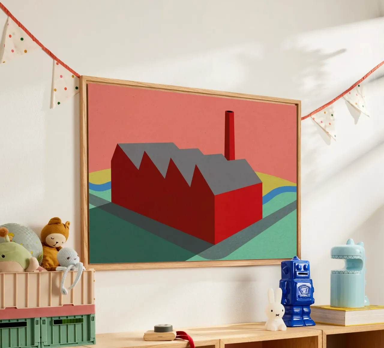 Sunset Factory plexiglass da Rosi Feist