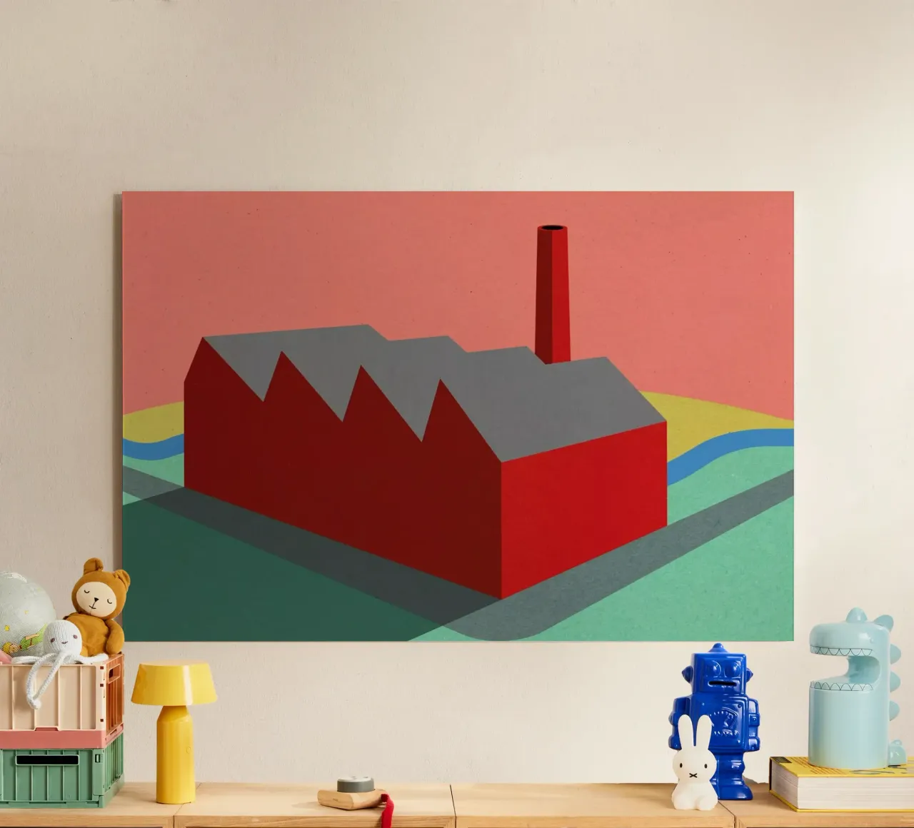 Sunset Factory plexiglass da Rosi Feist