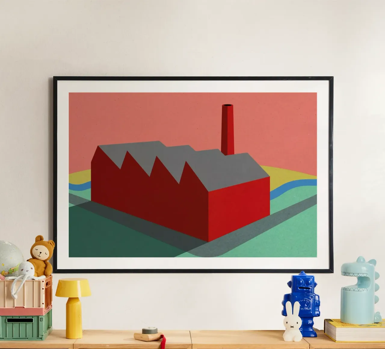 Sunset Factory poster da Rosi Feist