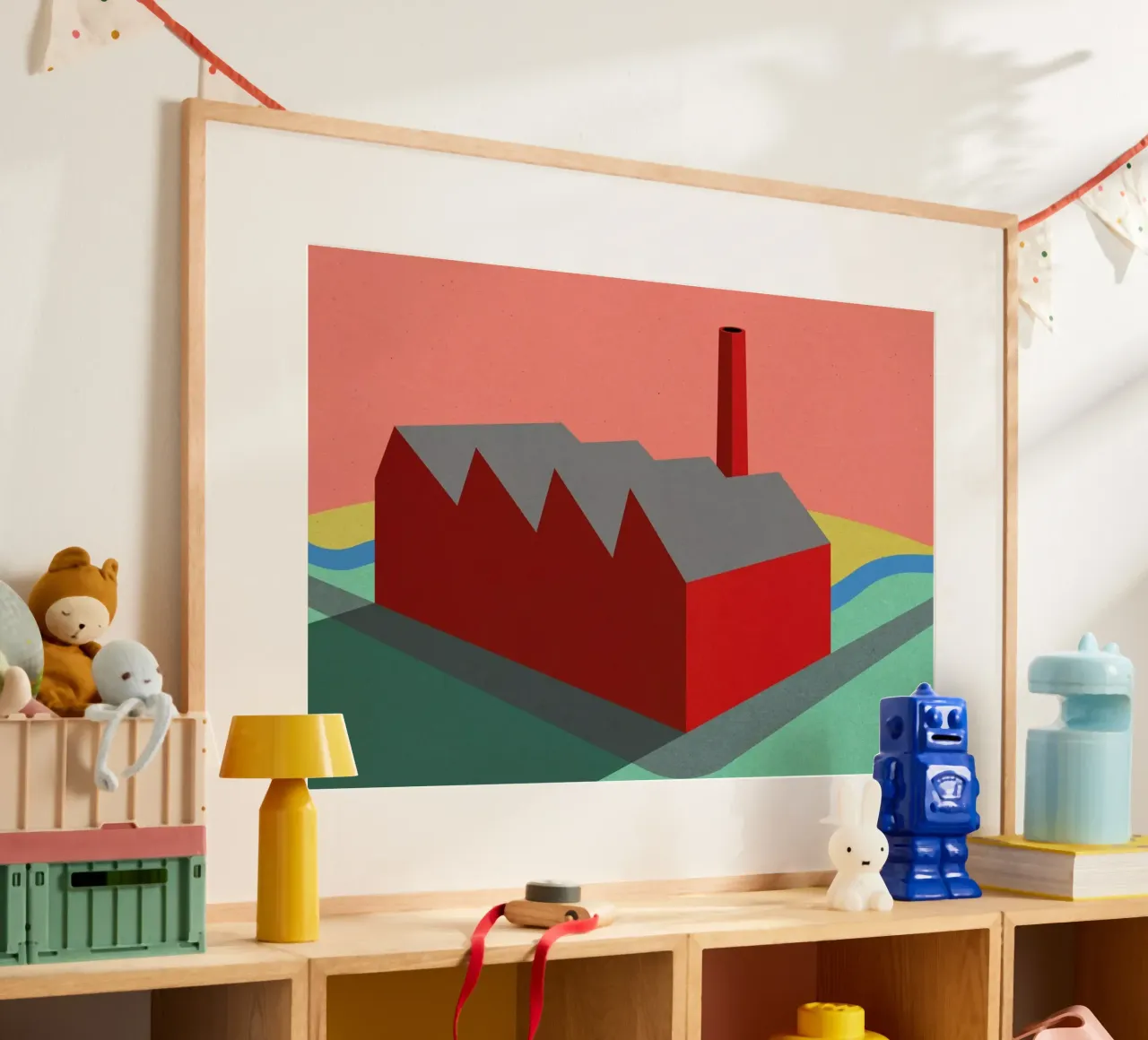 Sunset Factory poster da Rosi Feist