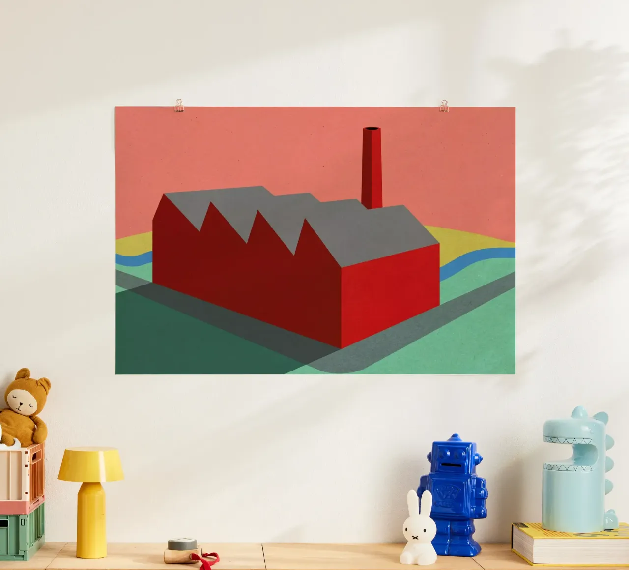 Sunset Factory poster da Rosi Feist