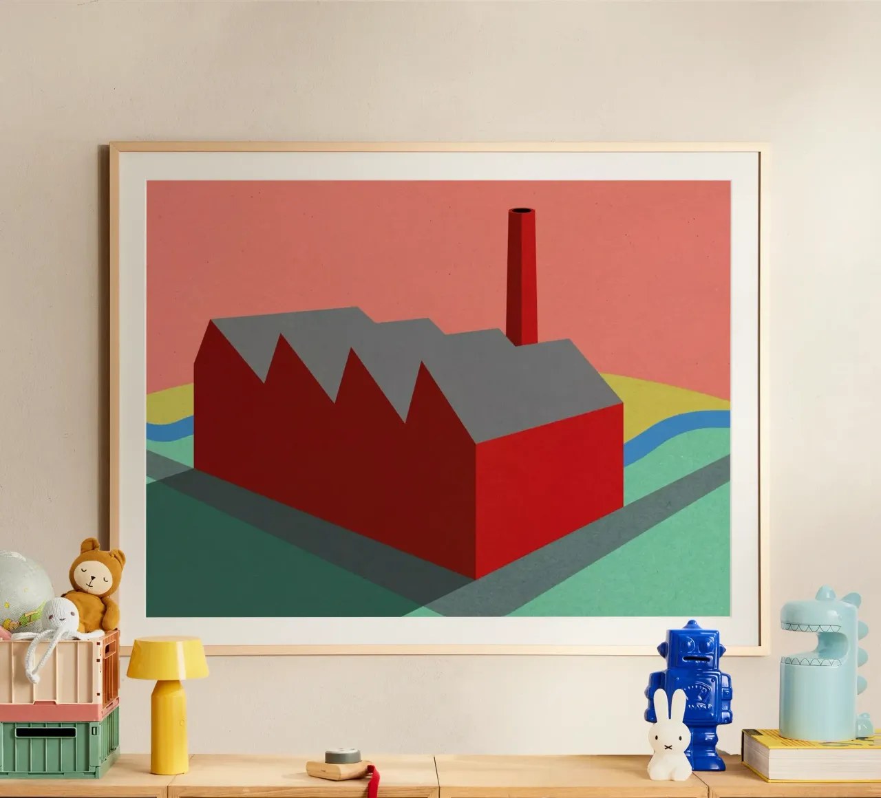 Sunset Factory poster da Rosi Feist