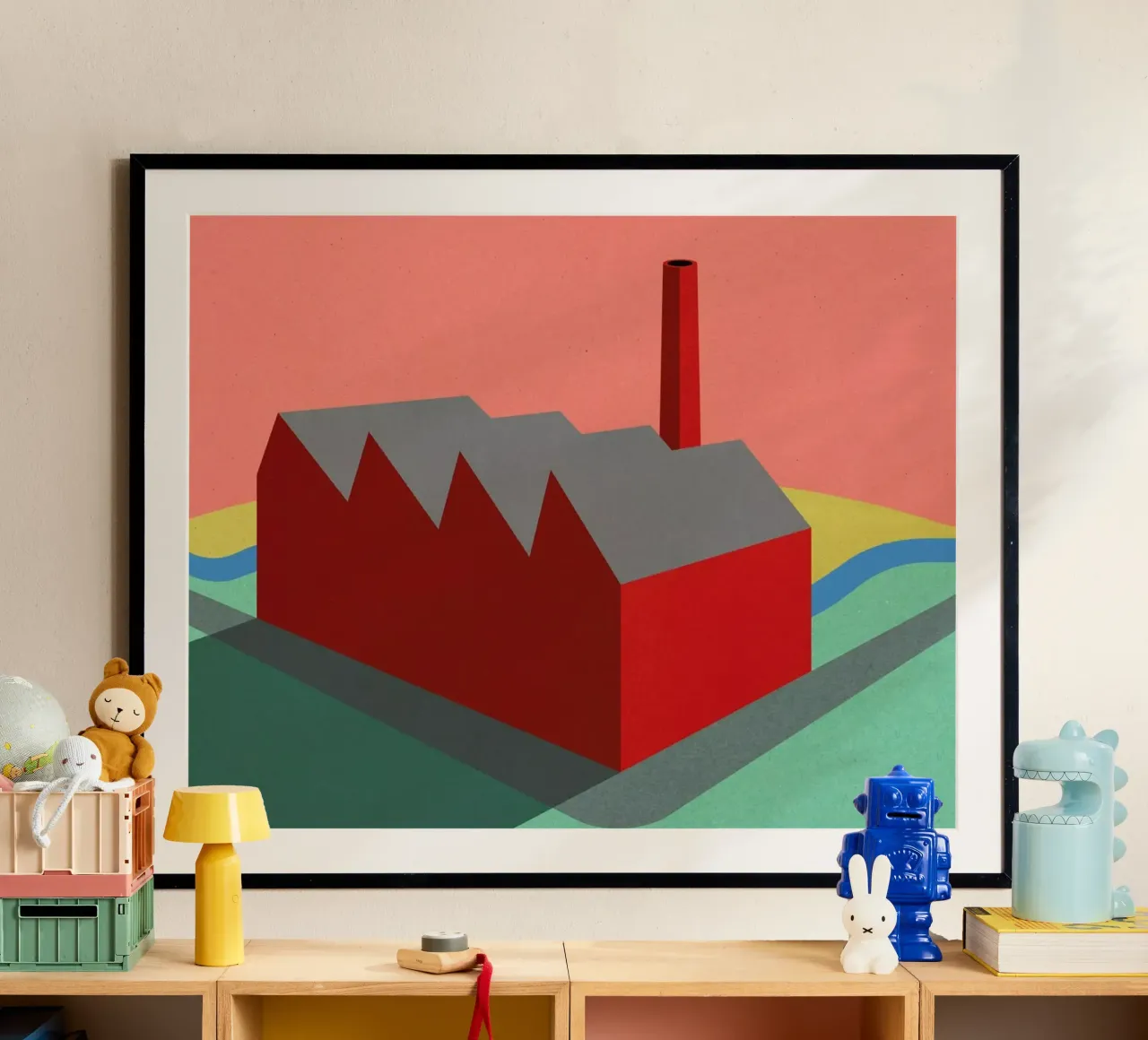 Sunset Factory poster da Rosi Feist