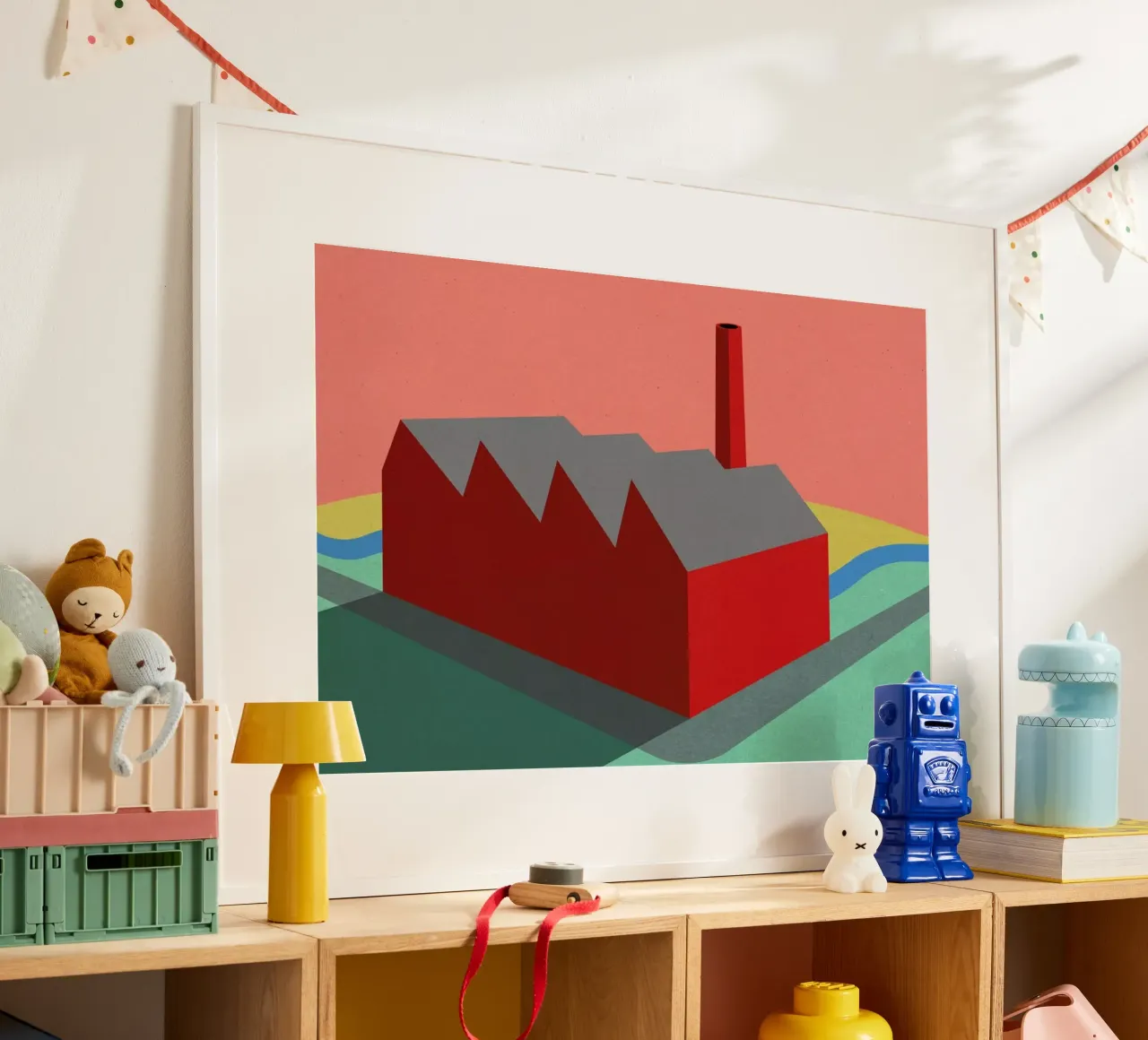 Sunset Factory poster da Rosi Feist