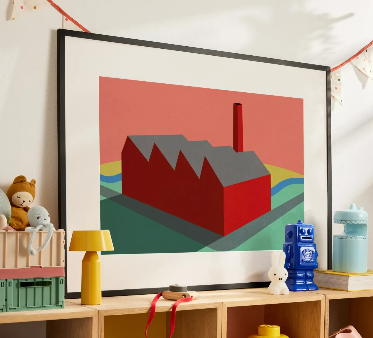 Sunset Factory poster da Rosi Feist