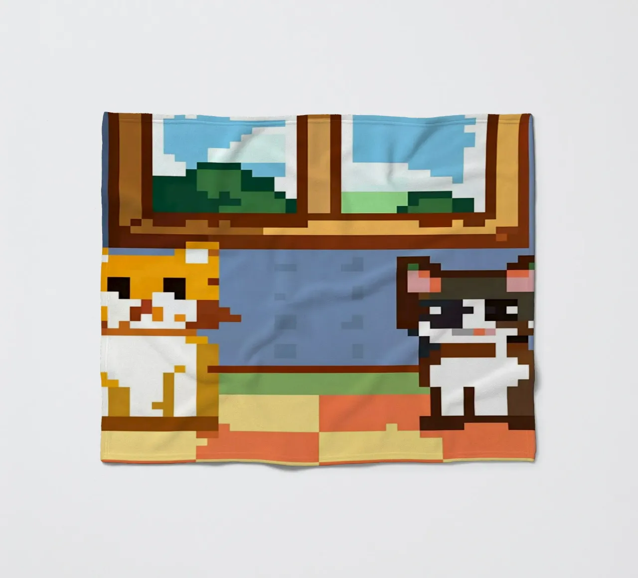 Due gatti da interno coperta in pile da DOG AND CAT