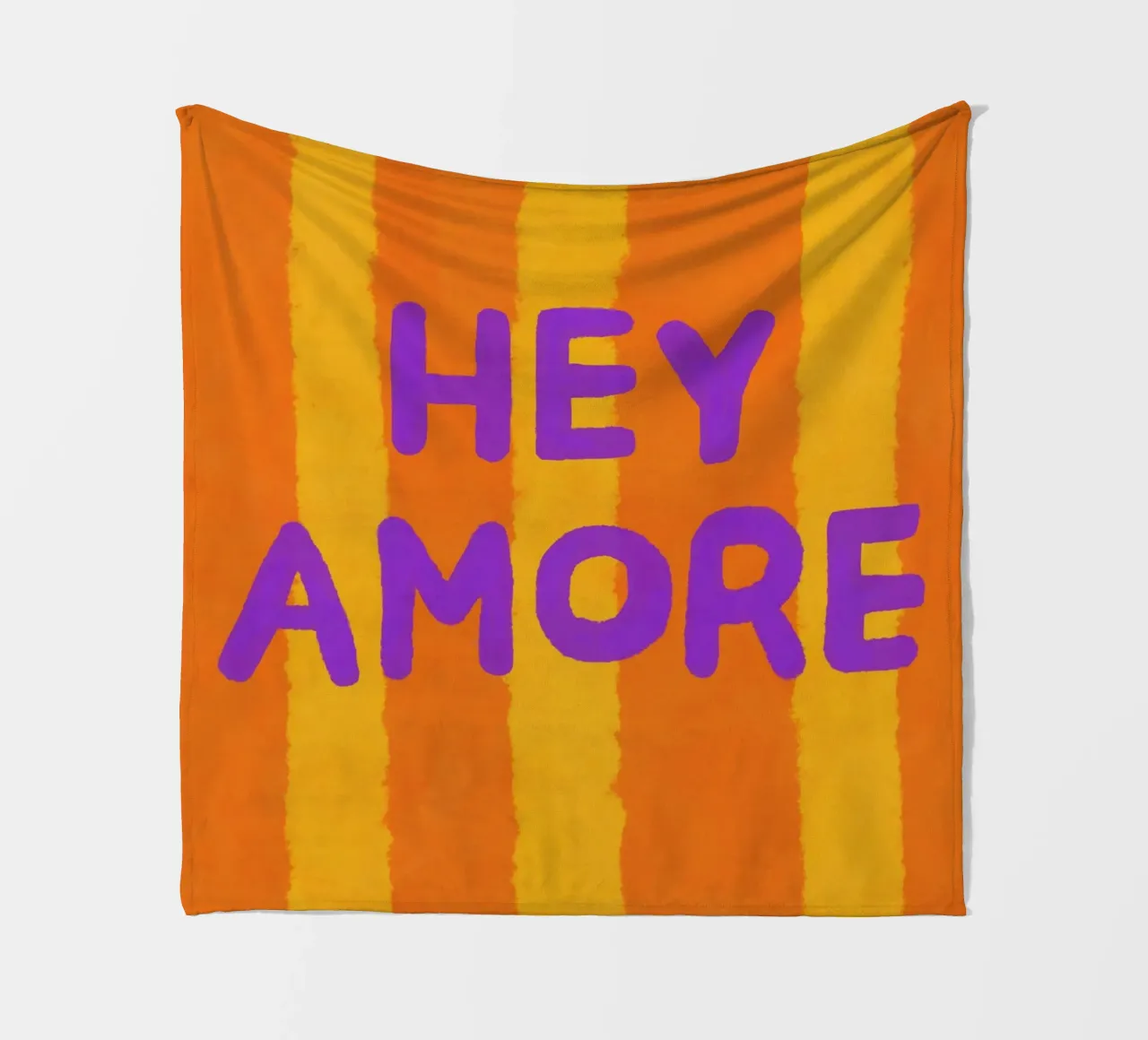 Ciao Amore coperta in pile da Carinaprint
