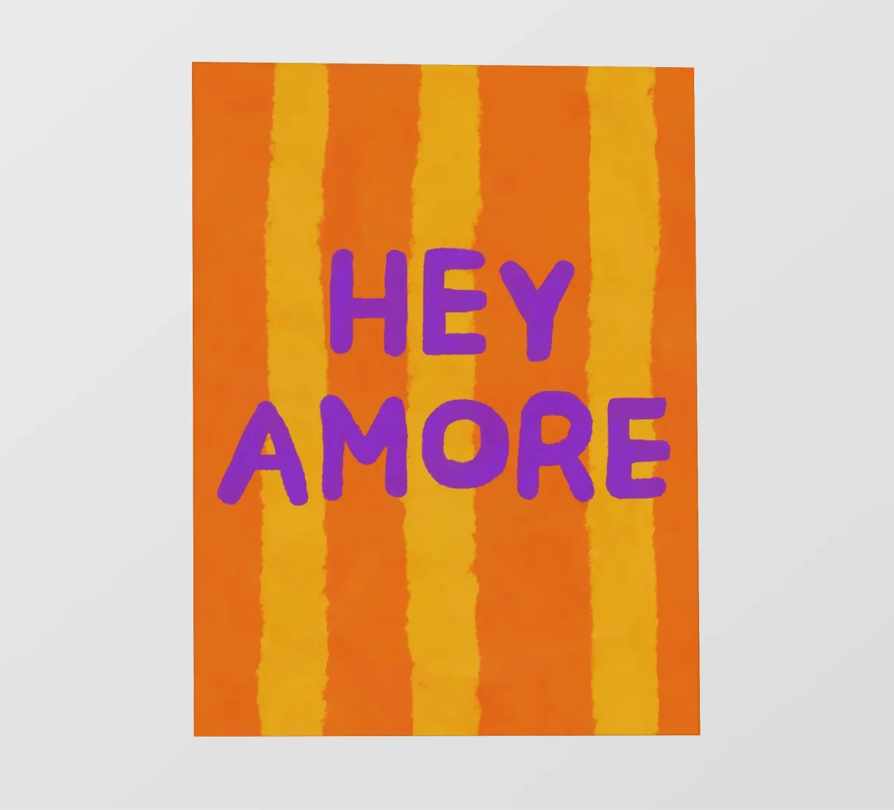 Ciao Amore telo in pvc da Carinaprint