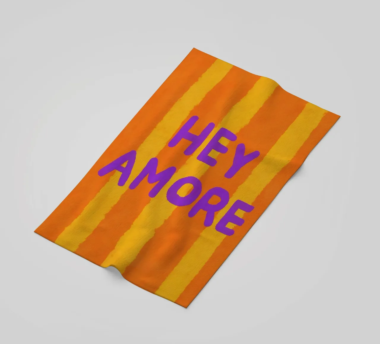 Ciao Amore telo mare da Carinaprint