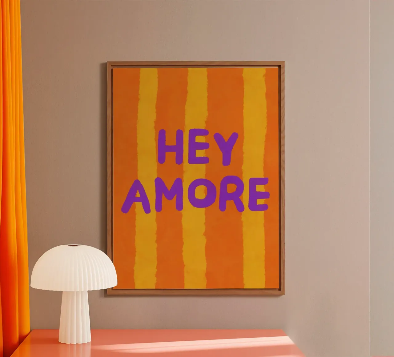 Ciao Amore alluminio dibond da Carinaprint