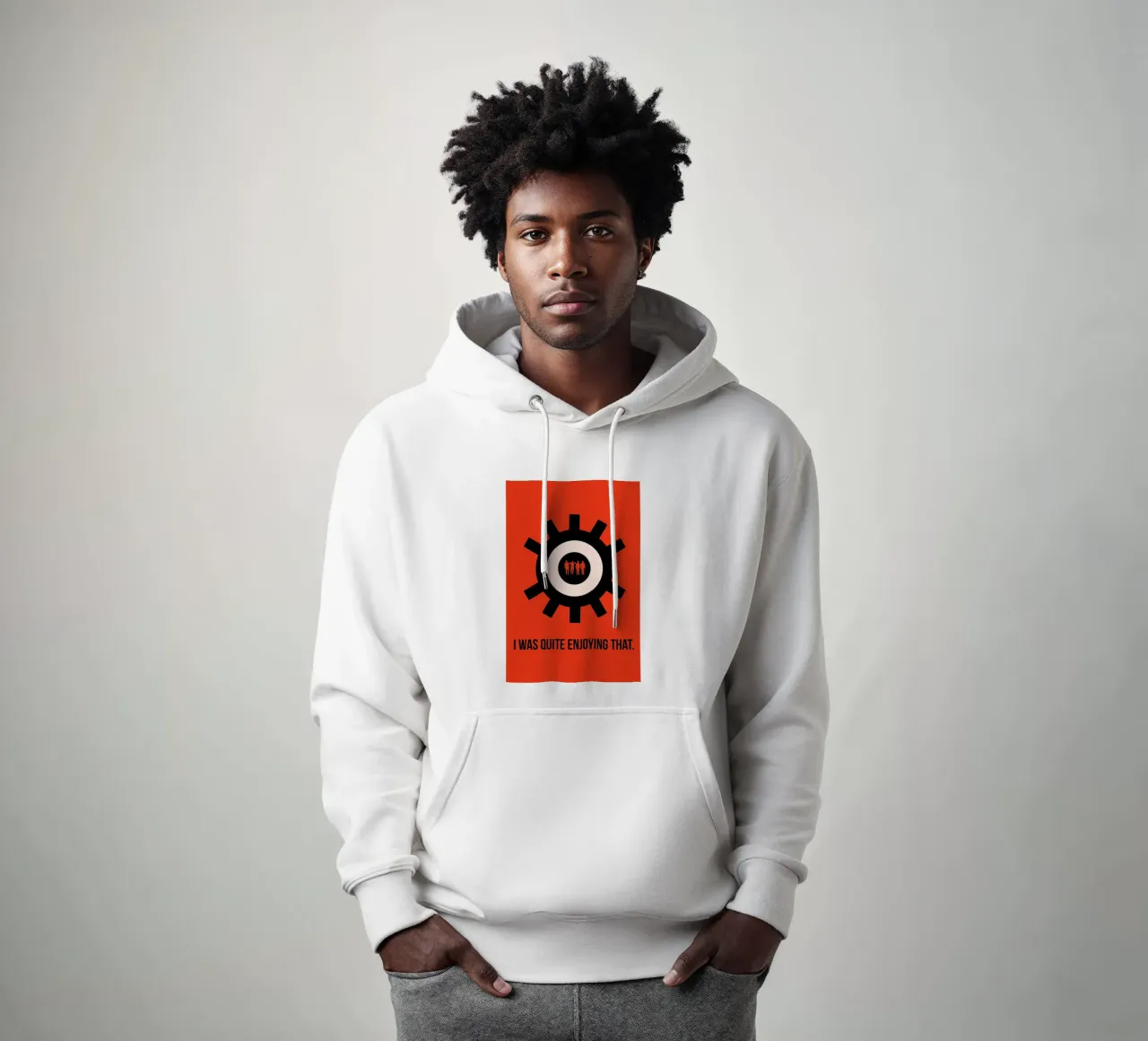 Clockwork Poster hoodie by Naxart