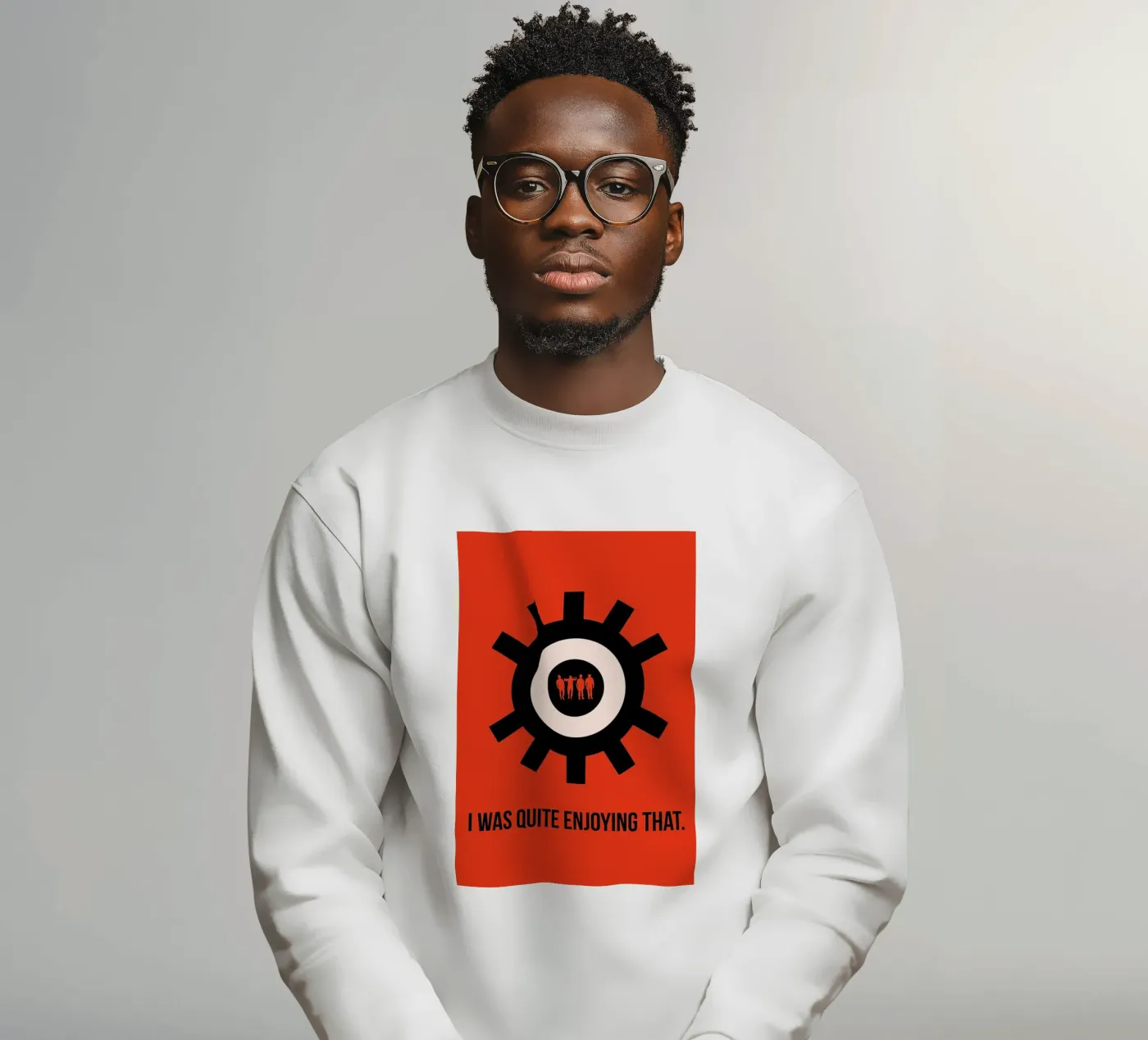 Clockwork Poster Sweatshirt von Naxart