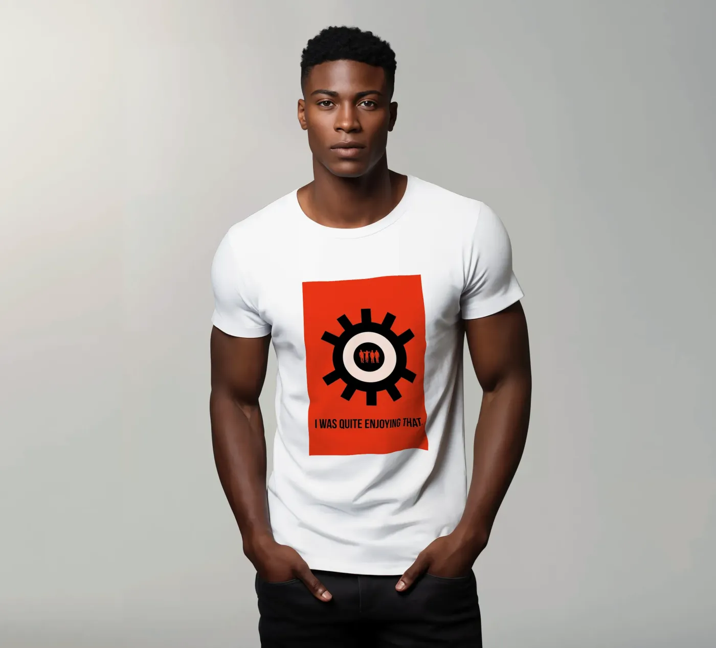 Clockwork Poster t-shirt van Naxart