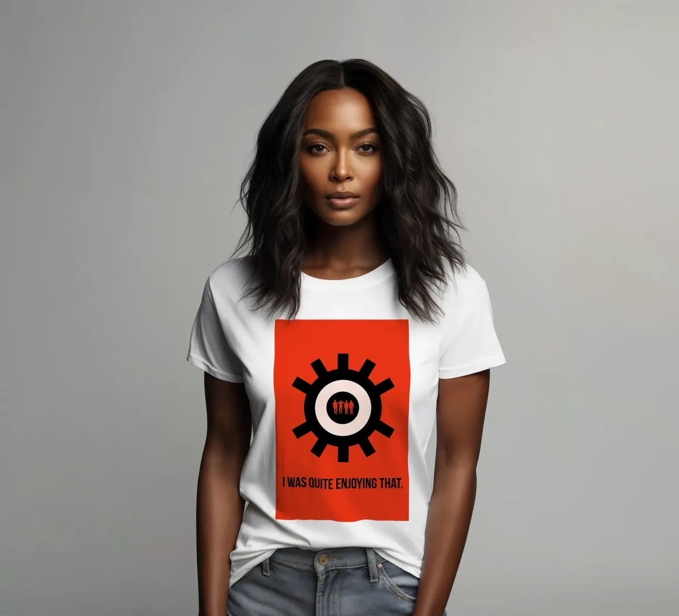 Clockwork Poster dames t-shirt getailleerd van Naxart