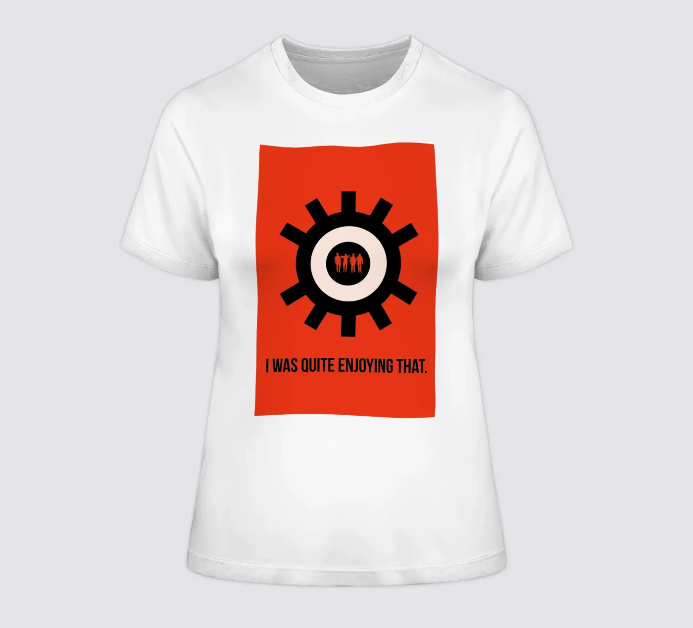 Clockwork Poster dames t-shirt getailleerd van Naxart