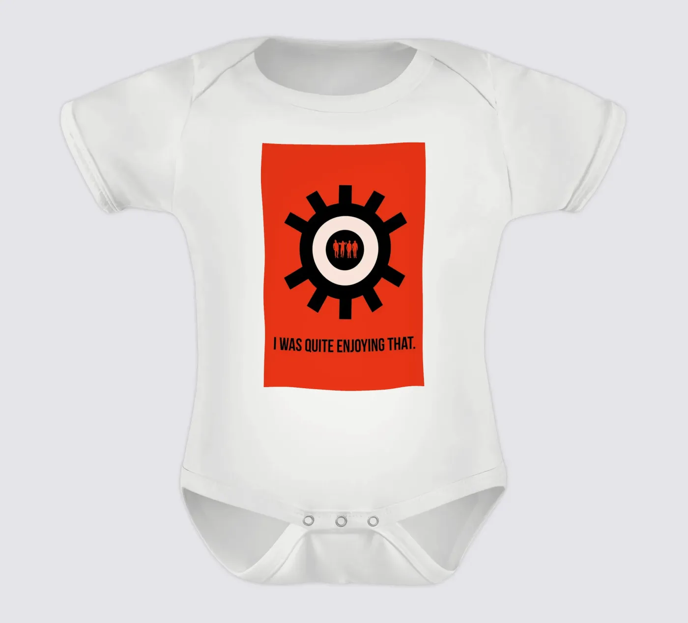Clockwork Poster babyrompertje korte mouwen van Naxart