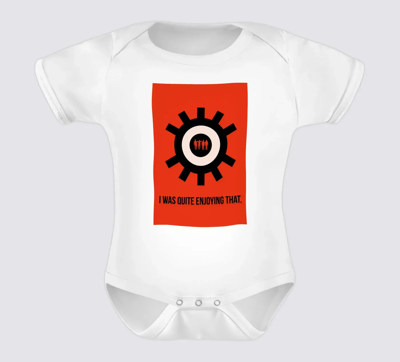 Clockwork Poster babyrompertje korte mouwen van Naxart