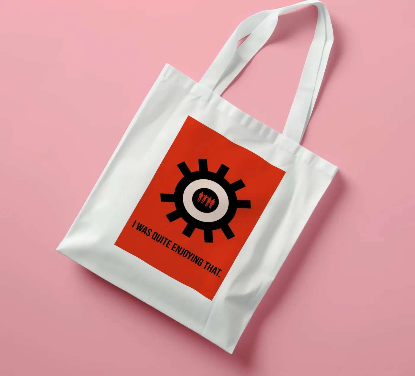 Clockwork Poster jute draagtas van Naxart