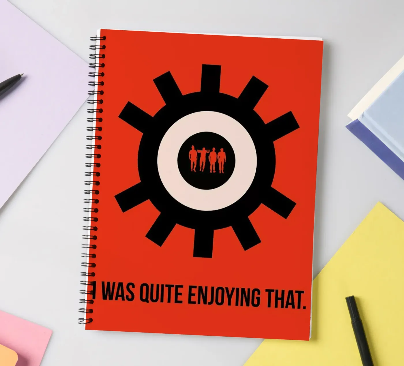 Clockwork Poster Ringbuch von Naxart