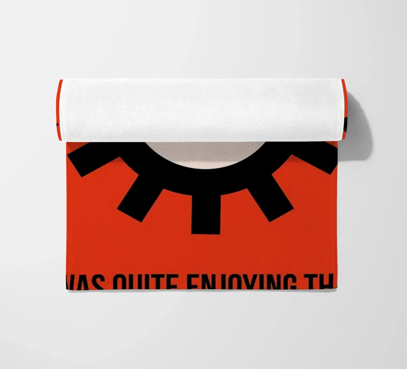 Clockwork Poster strandhanddoek van Naxart