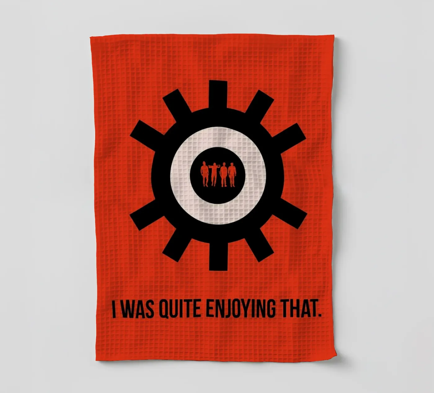 Clockwork Poster theedoek van Naxart