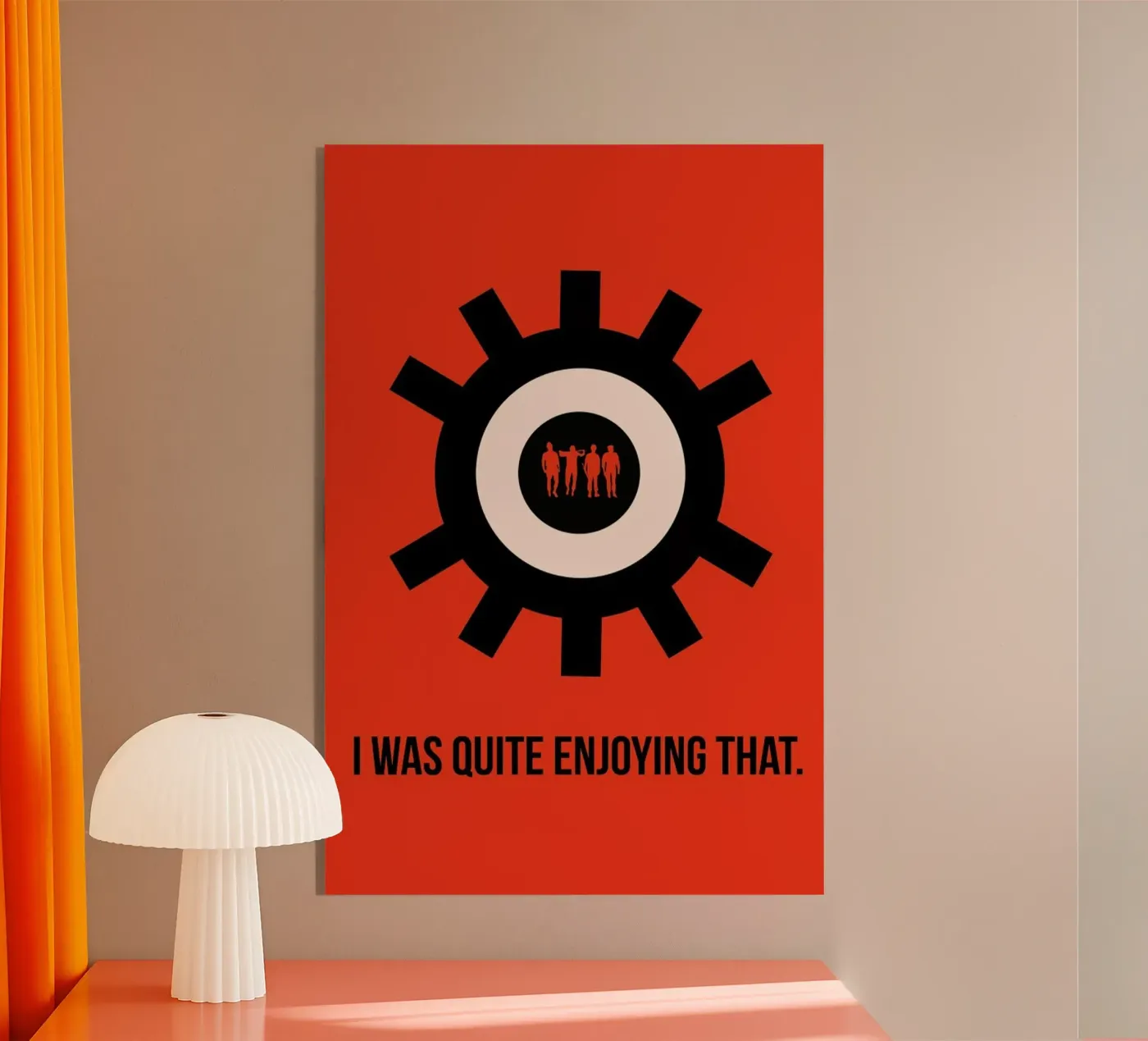 Clockwork Poster Acryl-Glas von Naxart