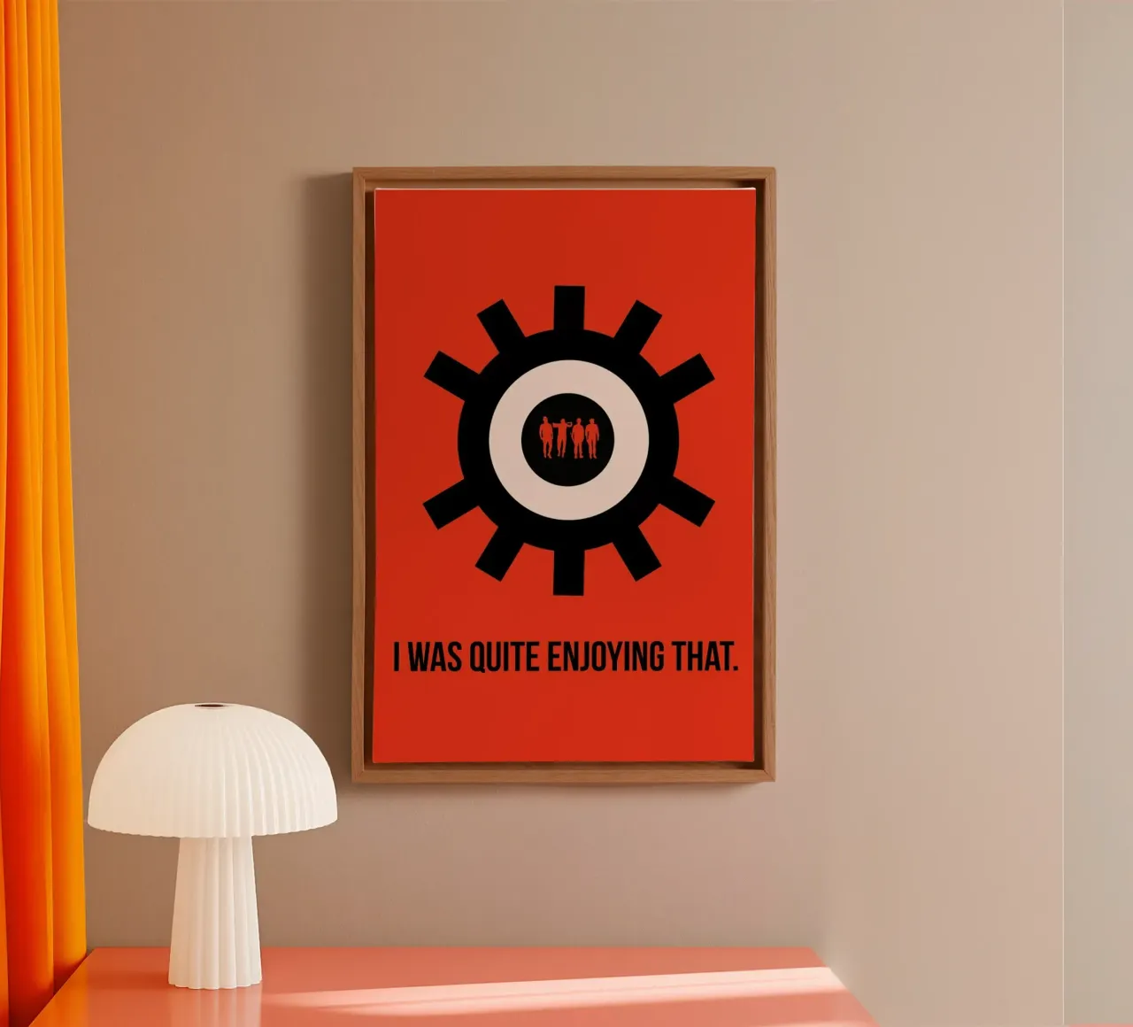 Clockwork Poster tela con Cornice a cassetta da Naxart