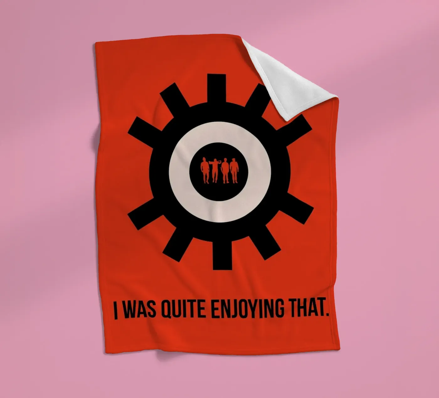 Clockwork Poster fleecedeken van Naxart