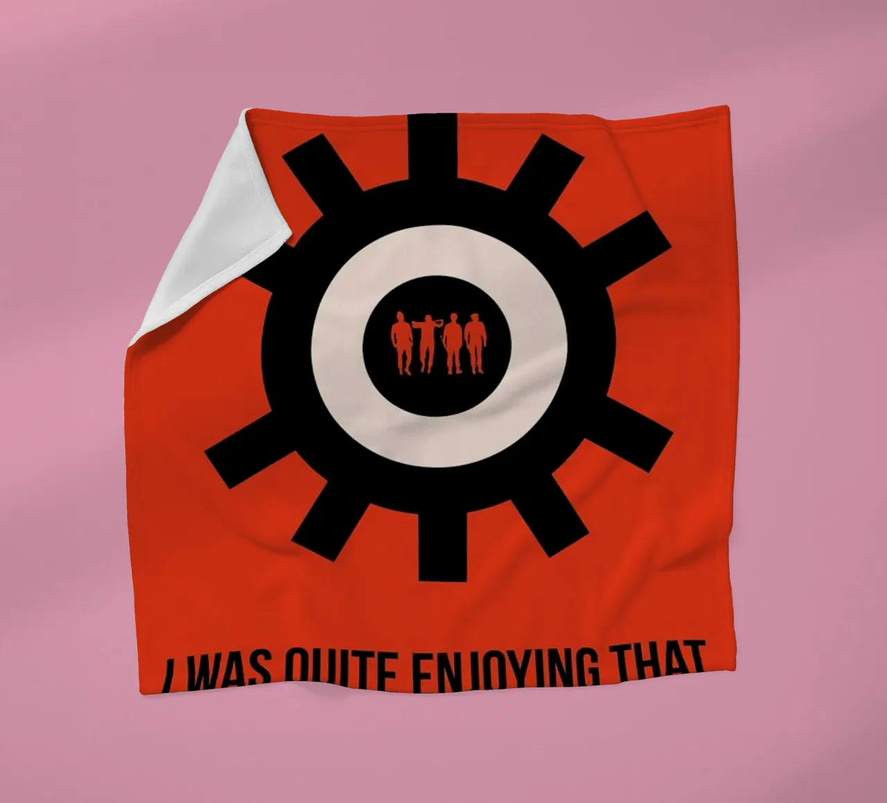 Clockwork Poster fleece blanket by Naxart