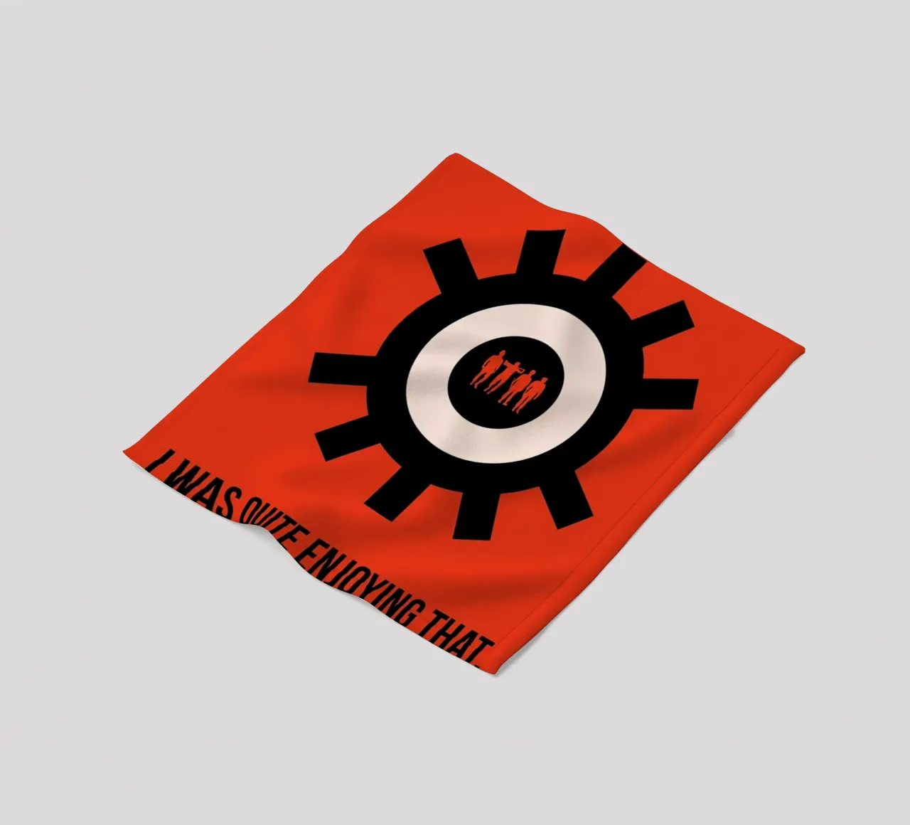 Clockwork Poster fleece blanket by Naxart