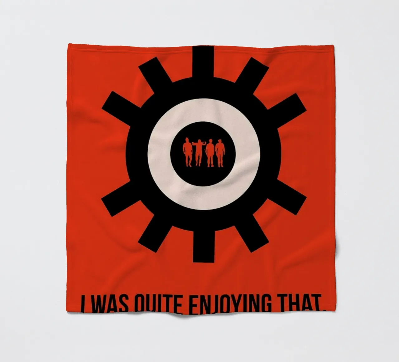 Clockwork Poster fleece blanket by Naxart